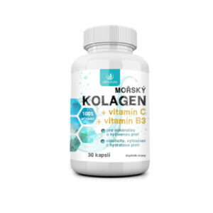 ALLNATURE Morský kolagén cps s vitamínom C a B3 30 kapsúl