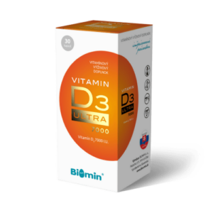 BIOMIN Vitamín D3 ultra 7000 I.U. 30 kapsúl
