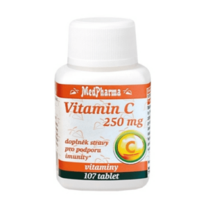 MEDPHARMA Vitamín C 250 mg 107 tabliet