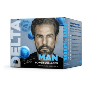 MAN POWER COLLAGEN Príchuť jahoda citrón prášok 240 g