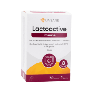 LIVSANE Laktoaktívne kapsuly immune zinok 30 kapsúl