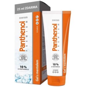 SWISS Panthenol premium gél s mentolom 100 + 25 ml ZADARMO