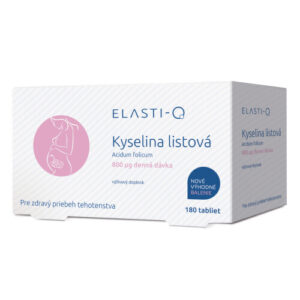 ELASTI-Q Kyselina listová 800 µg 180 tabliet