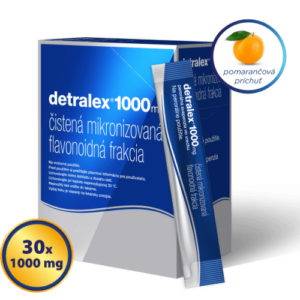 DETRALEX 1000 mg perorálna suspenzia 30 vreciek