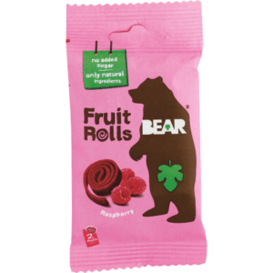 BEAR Malinové rolky 20 g