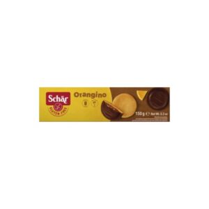 SCHÄR orangino jemné pečivo bezgluténové polomáčané v čokoláde 150 g