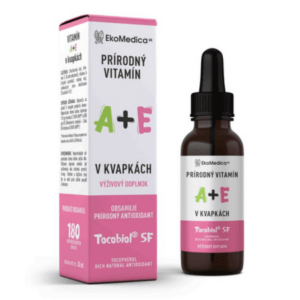 EKOMEDICA SK Prírodný vitamín A+E kvapky 30 ml