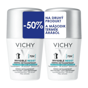 VICHY Invisible resist detranspirant 72h roll-on duo 2 x 50 ml