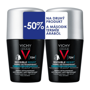 VICHY Homme invisible resist detranspirant 72h duo 2 x 50 ml