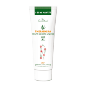 CANNADERM Thermolka hrejivé konopné mazanie 250 ml