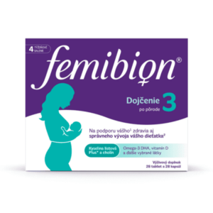 FEMIBION 3 Dojčenie 28 tabliet + 28 kapsúl
