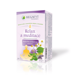 MEGAFYT Relax a meditácia bylinný čaj porciovaný 20 x 1,75 g