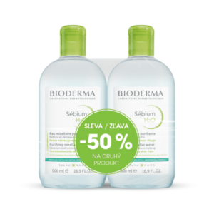 BIODERMA Sébium H2O festival 2 x 500 ml