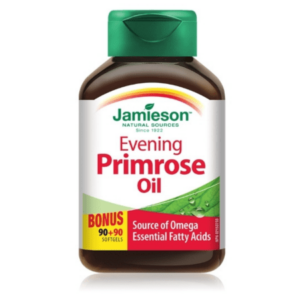 JAMIESON Pupalkový olej s vitamínom E 500 mg 90+90 kapsúl