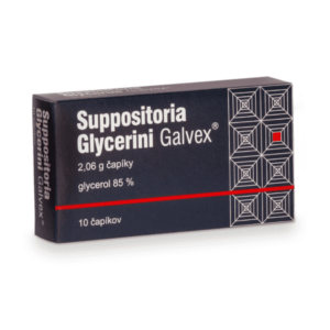 GALVEX Suppositoria glycerini 2,06g 10 čapíkov