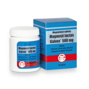 MAGNESII Lactas 500 mg 50 tabliet