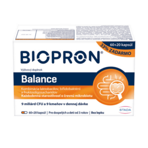 BIOPRON 9 60 + 20 kapsúl ZADARMO