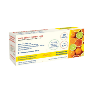 ZLATÉ CÉČKO protect 2000 s príchuťou 5 x 25 ml