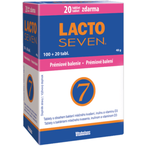VITABALANS Lactoseven 100 + 20 tabliet ZADARMO