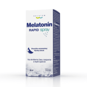 SALUTEM Melatonín rapid spray 30 ml