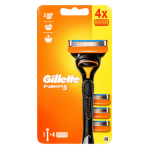 GILLETTE Fusion5 manuálny holiaci strojček + náhradné hlavice set