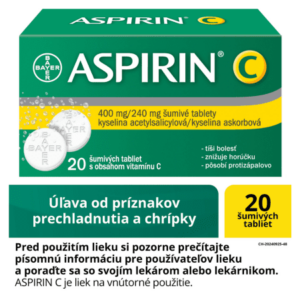 ASPIRIN-C 20 šumivých tabliet