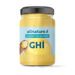 ALLNATURE Ghí 100% maslový tuk 1000 ml