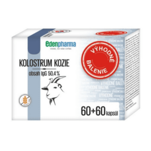 EDENPHARMA Kolostrum kozie 2 x 60 kapsúl