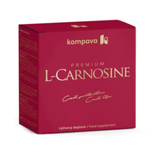 KOMPAVA Premium L-carnosine 60 kapsúl + 10 šumivých tabliet ZADARMO