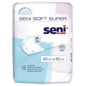 SENI Soft super hygienické podložky, 60x60 cm 5 kusov