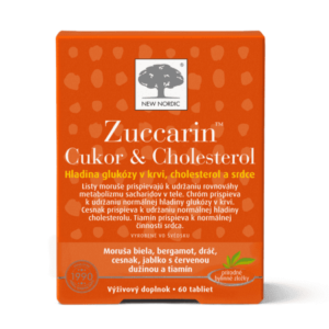 NEW NORDIC Zuccarin cukor & cholesterol 60 tabliet
