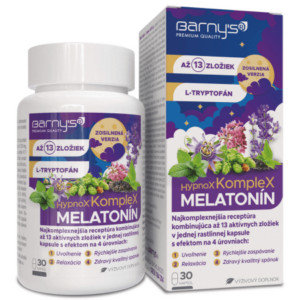 BARNY´S Hypnox Komplex melatonín 30 kapsúl