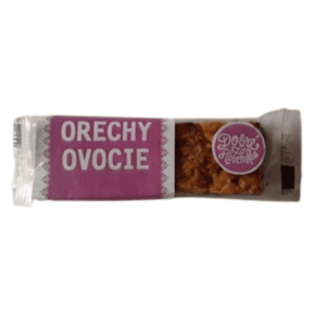 DOBRÉ ZO SLOVENSKA Tyčinka orechy ovocie 40 g