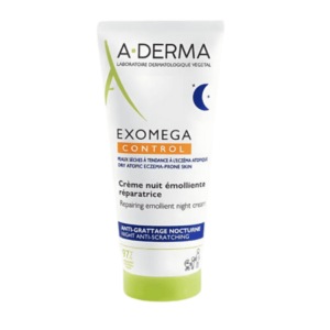 A-DERMA Exomega control regeneračný emolienčný nočný krém 200 ml