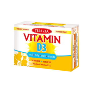 TEREZIA Vitamín D3 1000 IU 30 kapsúl