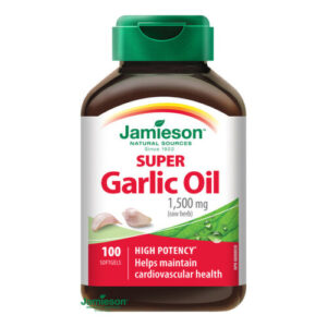 JAMIESON Super cesnakový olej 1500 mg 100 kapsúl