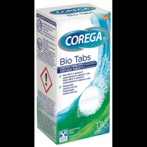 COREGA Bio tabs čistiace tablety 136 ks