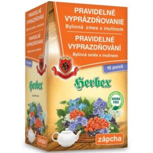 HERBEX Pravidelné vyprázdňovanie 10 x 6g + 10 x 8g