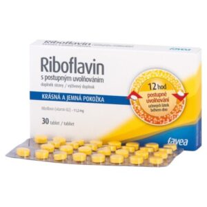 FAVEA Riboflavin 30 tabliet