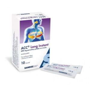 ACC Long instant 600 mg 10 vrecúšok