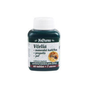 MEDPHARMA Včelia materská kašička + propolis + peľ 60 + 7 tabliet ZADARMO
