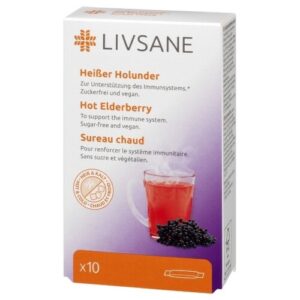 LIVSANE Horúci nápoj z čiernej bazy 10 kusov