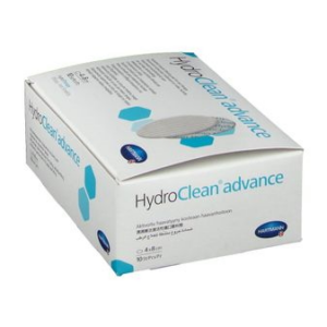 HydroClean advance vankúšik na rany ovál (4x8 cm) 10ks