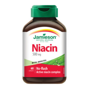 JAMIESON Niacín 500 mg s inozitolom 60 tabliet