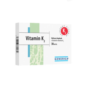 GENERICA Vitamín K2 30 kapsúl