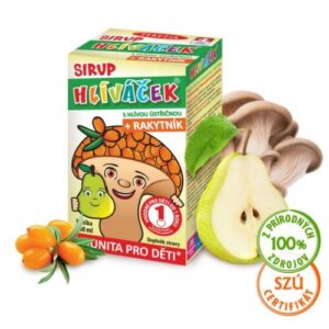 TEREZIA Hliviačik sirup s hlivou s rakytníkom príchuť hruška 100 ml