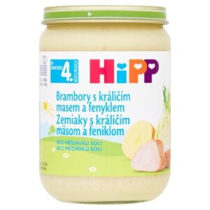 HiPP Príkrm zemiaky s králičím mäsom a feniklom 190 g