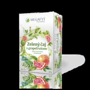 MEGAFYT Zelený čaj s grapefruitom 20x1,5 g