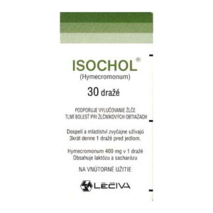 ISOCHOL 400 mg 30 kusov