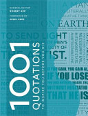 1001 Quotations to inspire you before you die (Arp) (EN)